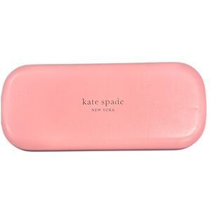 KATE SPADE Pink and Green sunglasses glasses case